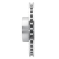 R1 Concepts Brake Rotor Drilled and Slotted Silver Fits Land Rover