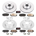 Power Stop 09-11 Hyundai Azera Front & Rear Z17 Evolution Geomet Coated Brake Kit