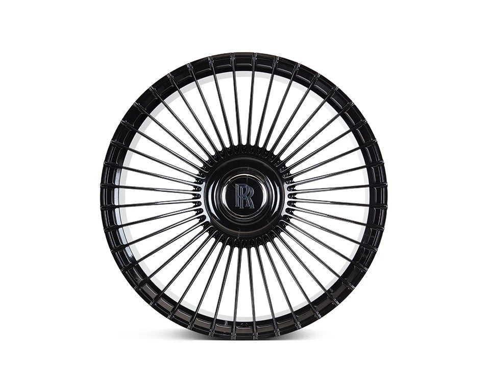 Vossen black auto part