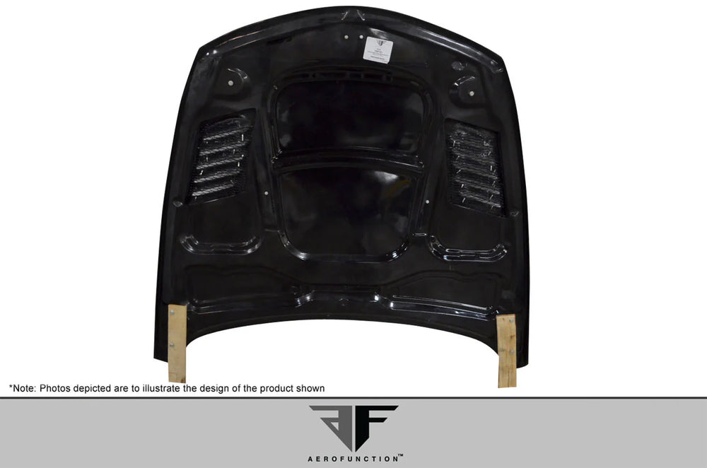 2004-2010 BMW 6 Series M6 E63 E64 Carbon AF-1 Hood ( CFP ) - 1 Piece