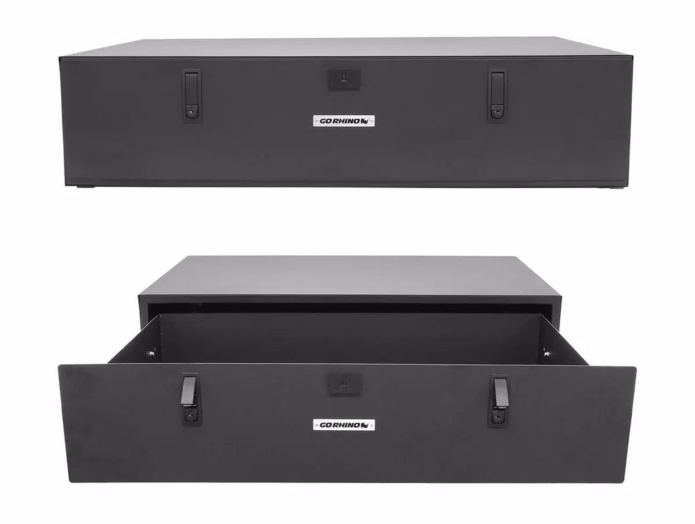 UNIVERSAL BLACK POLYUREA FINISH (LINEX) 1DRAWER BOX9IN
