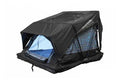 Overland Vehicle Systems XD Sherpa S4S - Soft Sided Roof Top Tent 4 Person Grey Body Black Rainfly