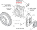 Wilwood auto part installed view