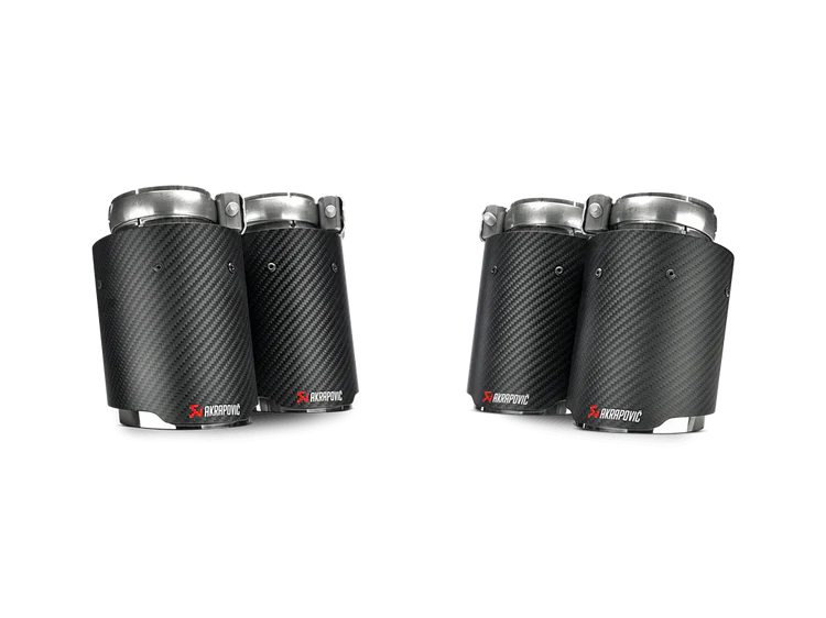 Akrapovic Audi RS 3 Sportback/Sedan (8Y) Titanium Tail Pipe Set - Left