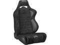Corbeau LG1 Black Leather Wide w/ 5th Slot Installed ONLY SOLD IN PAIRS