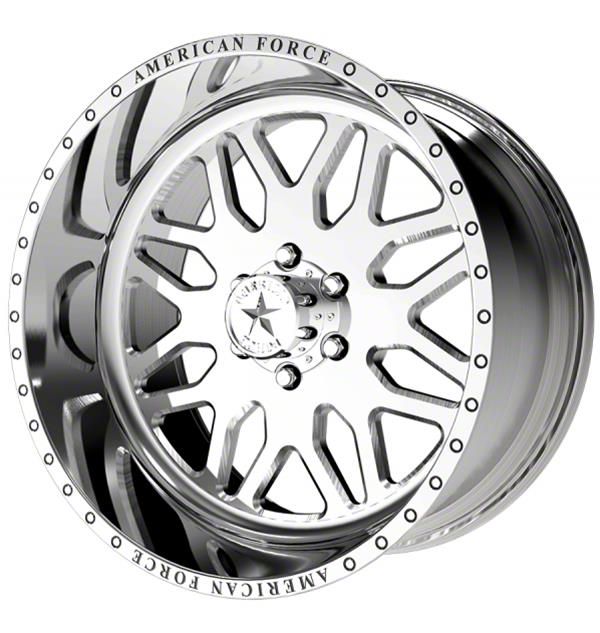 American Force Wheels silver auto part