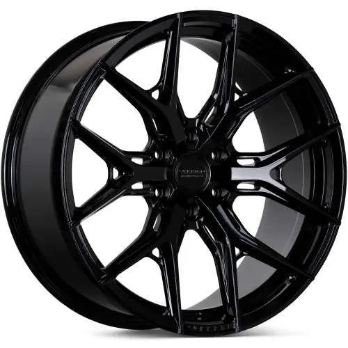 Vossen HF6-4 24x12 - 8x170 - ET-44 - Ultra Deep - 125.1 - Hyper Gunmetal Wheel