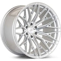 Vossen HFX-6 24x10 - 6x135 - ET25 - Deep - 87.1 - Silver Polished Wheel
