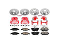 Power Stop 03-04 Ford Mustang Front & Rear Z23 Evolution Sport Brake Kit w/Calipers