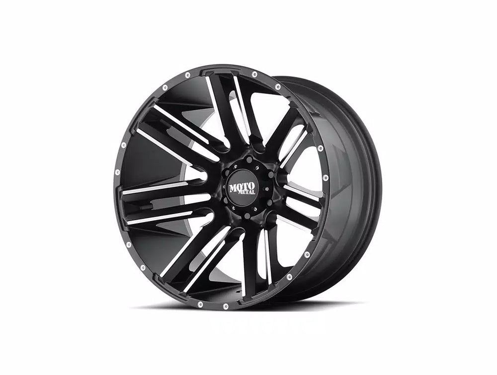 RAZOR 20x9 6x139.70 SATIN BLACK MACHINED (18 mm)