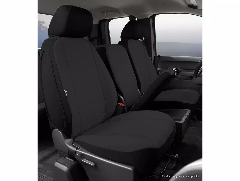 1421 TUNDRA SEAT PROTECTOR CUSTOM SEAT COVER FRONT SPLIT SEAT 40/20/40 BLACK