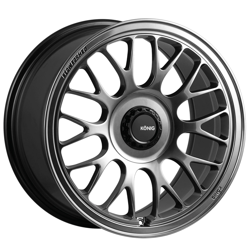 Konig MRK1 17X8 4X100 ET40 Hyper Carbon - Gloss Black Gear Cap/Logo/Cover Plate