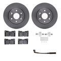 R1 19-25 Cadillac Escalade Front Brake Rotor Set w/Off-Road/Tow Brake Pads