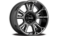 HE914 20X10 8X170 G-BLK MACH -18MM