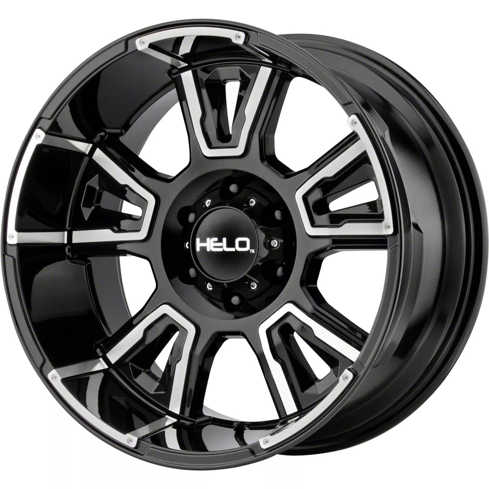 HE914 20X10 8X170 G-BLK MACH -18MM