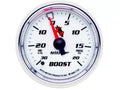 Autometer C2 52mm 30 in hg/20 PSI Mechanical Boost Vacuum Gauge