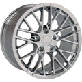 19 IN REPLICA WHEEL CV08B FITS CHEVROLET CORVETTE C6 ZR1 RIM 19X10 CHROME WHEE