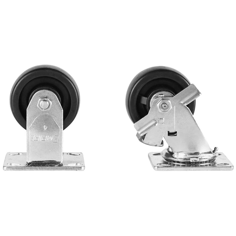 CASTER SET 4" HEAVY DUTY