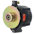 ALT FORD UPGRADE BLACK 150A SMOOTH LOOK 6 GRV PULLEY BAFFLE & CONE 1 WIRE