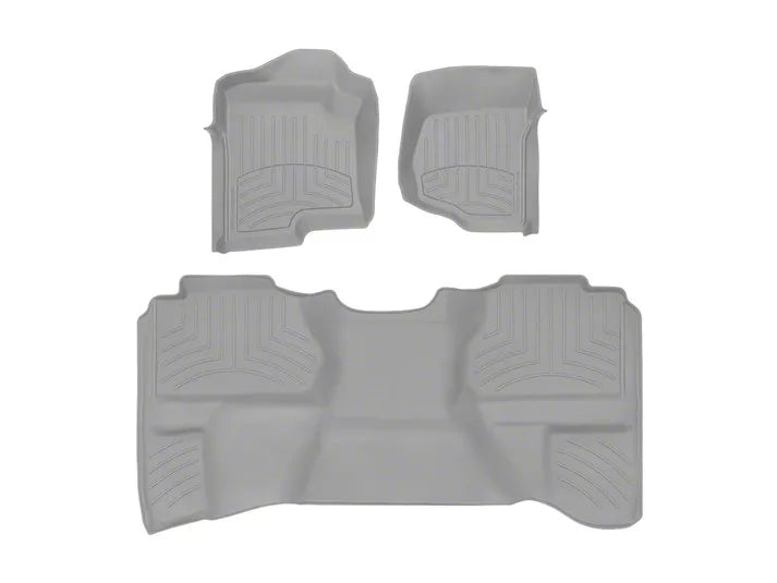 WeatherTech Grey Front Rear FloorLiner HP Fits -20-13 GMC Chevrolet 46066-1-9IM