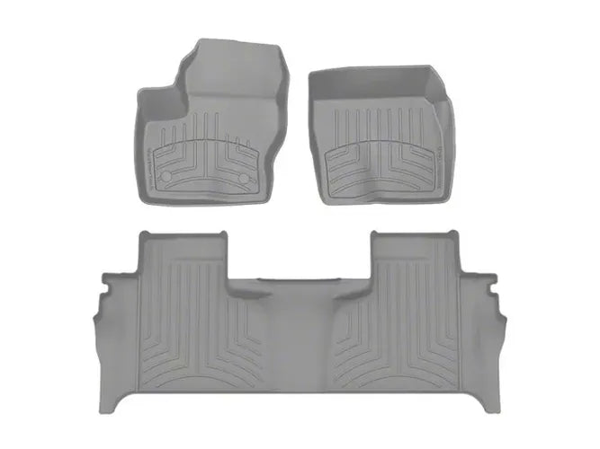 WeatherTech Grey Front Rear FloorLiner HP Fits -20-24 Chevrolet GMC 461436-1-8IM
