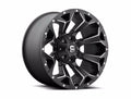 ~(44 lbs. 20X20X11)~ ASSAULT 17x8.5 6x135.00/6x139.70 MATTE BLACK MILLED (25 mm)