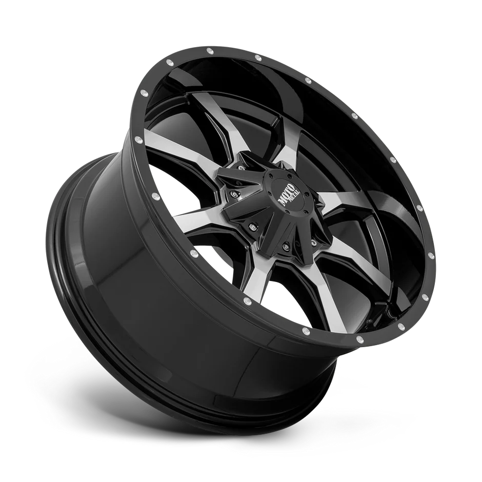 Wheel Pros Moto Metal MO970 20X9 5X4.5 MACH G-BLK 18MM MO97029012318