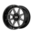 XD844 22X12 6X5.5 G-BLK MILL -44MM