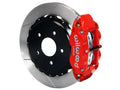 Wilwood 88-98 Chevy Silverado Superlite 4R 12.88x1.10in GT Slotted Rear Drum to Disc Conv. - Red