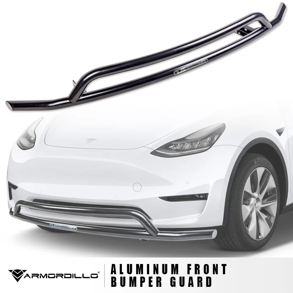 2024 TESLA MODEL Y FRONT BUMPER GUARD BLACK