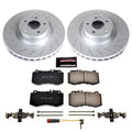 Power Stop 10-11 Mercedes-Benz E550 Front & Rear Z23 Evolution Sport Coated Brake Kit