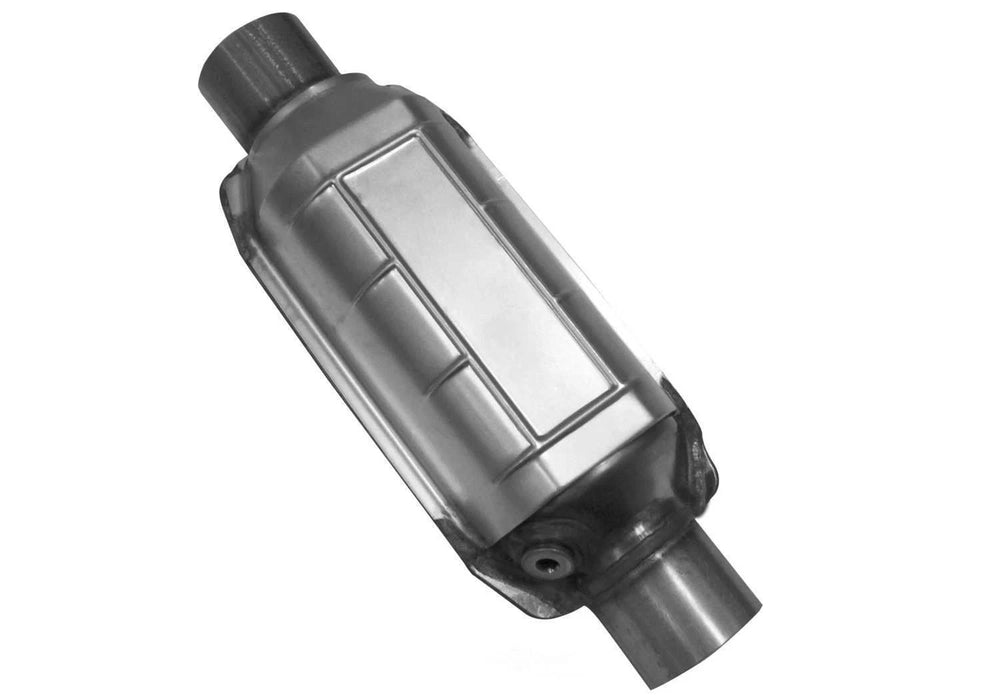 CATALYTIC CONVERTER UNIVERSAL OBDII CALIFORNIA STD ROUND O2 FRONT