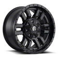 Fuel Wheels black auto part