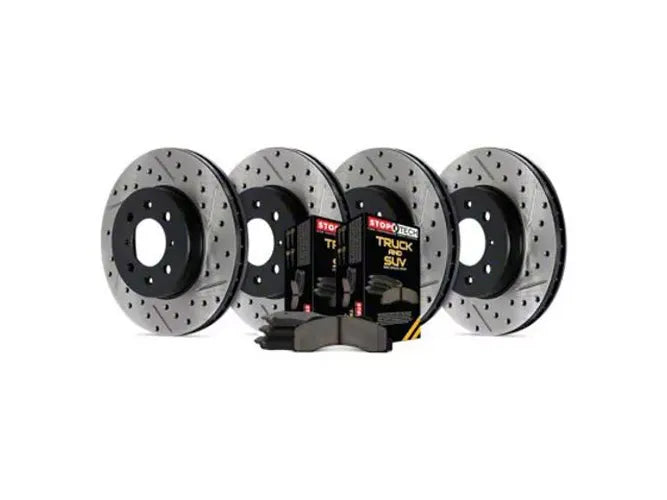 TRUCK AXLE PACK, SLOTTED & DRILLED,