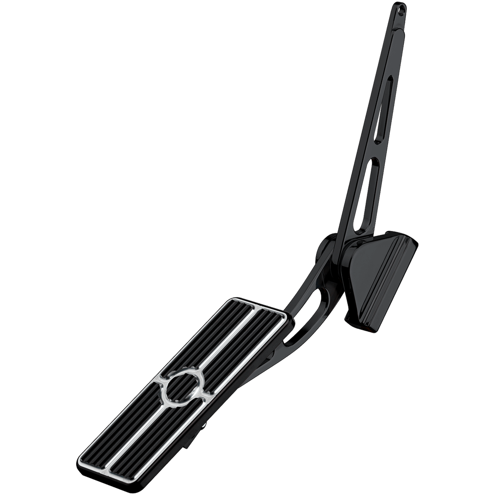 GAS PEDAL ASSY UNIV LARGE RECT BLK