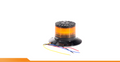 LED BEACON ALUMINIUM BASE MINI PROFILE 1224VDC 41FLASH PATTERNS CLASS 1 DUAL AMB/BLUE