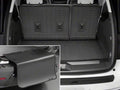 WeatherTech Black Seatback Cargo Liners HP With Bumper Protector Fits -22-26 Cadillac Chevrolet GMC 401716IMSK