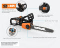 40V POWER SHARE 14IN CORDLESS CHAINSAW WITH AUTOTENSION (2X20V)