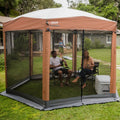 SHELTER 12X10 BACK HOME SCREENED C0