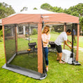 SHELTER 12X10 BACK HOME SCREENED C0