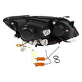 PROJECTOR HEADLIGHT BLACK HOUSING