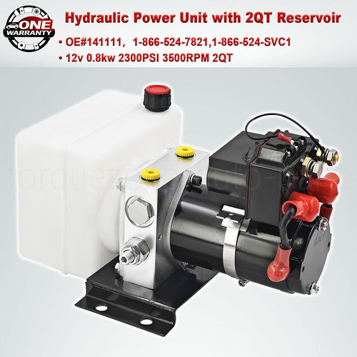 RESERVOIR AND PUMP