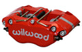 Wilwood Dynapro Radial4 / MC4 Rear Kit 12.19 Drilled Red 2014-2015 Mini Cooper w/Lines & Cables