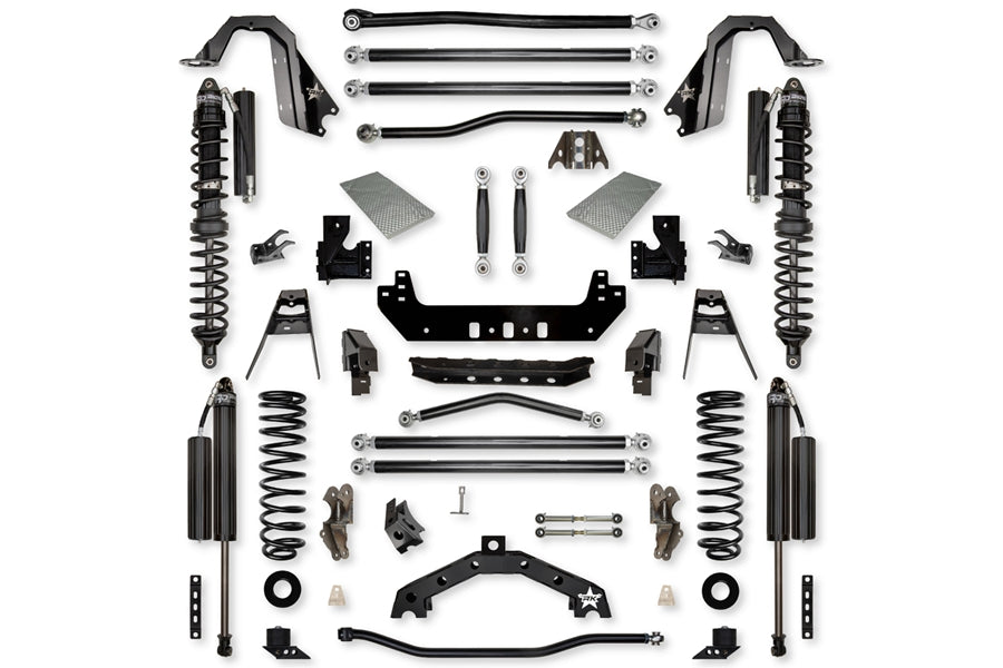 18C WRANGLER JL 2DR 3.5IN X FACTOR NO LIMITS COIL OVER SYS W/ FAST CD ADJUSTE