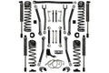 21C WRANGLER JT 4.5IN X FACTOR PRO ELITE ALUM SYS W/ PB+J LOWER MID ARMS STAG