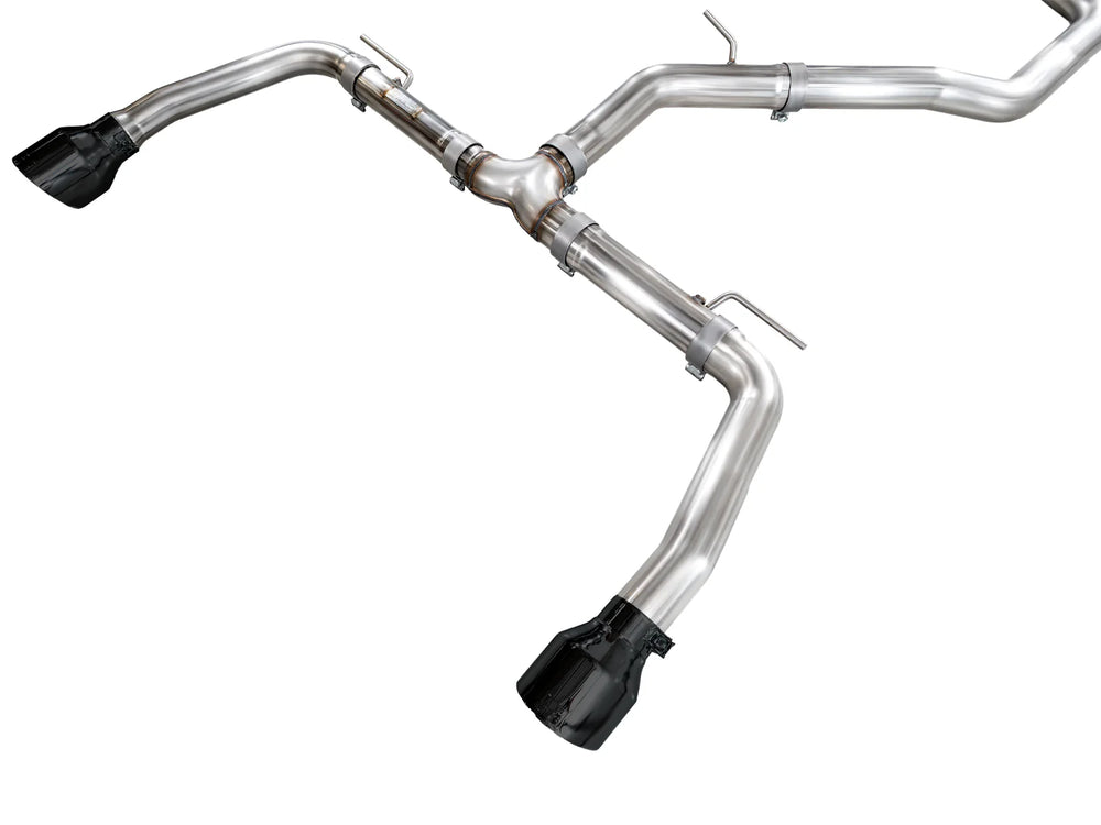 AWE Tuning 22-26 Hyundai Elantra N Track Edition Cat-Back Exhaust - Diamond Black Tips