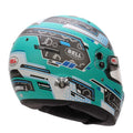 Bell Helmet Rs7 Stamina Anthracite/Red (Hans) 56(7) Fia8859-2024/Sa2025