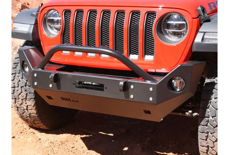Rock Hard 4x4 Patriot Series Mid Width Front Bumper for Jeep Wrangler JL 2018 - Current [RH-90215]