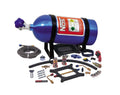 Super Powershot Wet Nitrous System For 4150 4-Barrel Carburetor Black Fits Holley 4150 And Carter Afb (Late) Adjustable 100-150 Hp Includes Black 10 Lb Bottle NOS