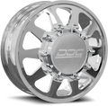 THE HOLE 20X8.5 8X200 110 142CB FRONT GLOSS BLACK/MILLED